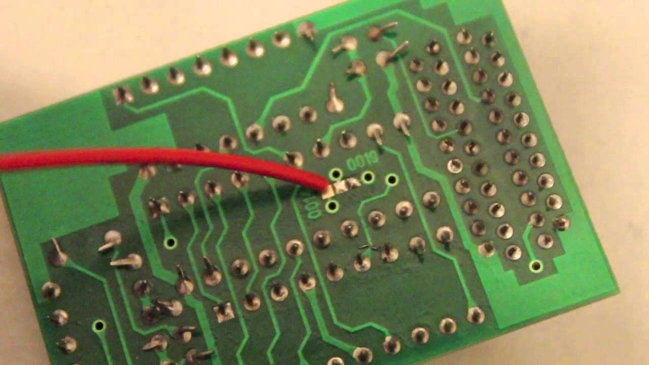 Sega Saturn Model 2 Modchip Installation (Deck 0014)