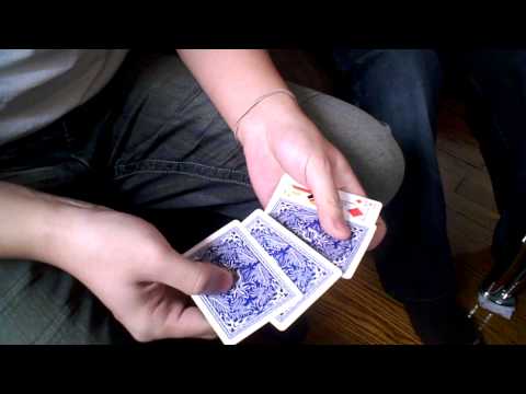 Eric Hu performs the Mystery Cards in New York