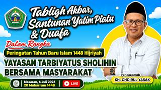 Download lagu Live Streaming Tabligh Akbar KH. CHOIRUL YASAK //  Santunan Anak Yatim Piatu dan Duafa mp3