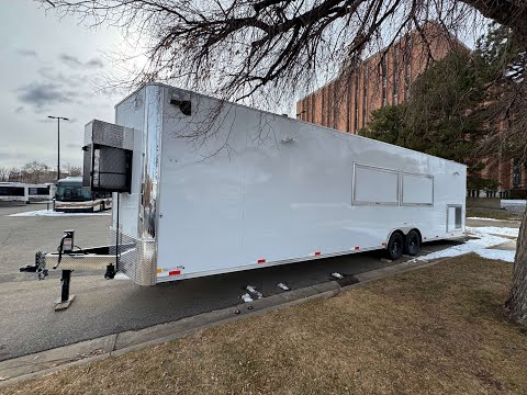 Large Concession trailer for UC Boulder | 34ft. Foodtrailer | Mile High Foodtrucks | Zion Foodtrucks