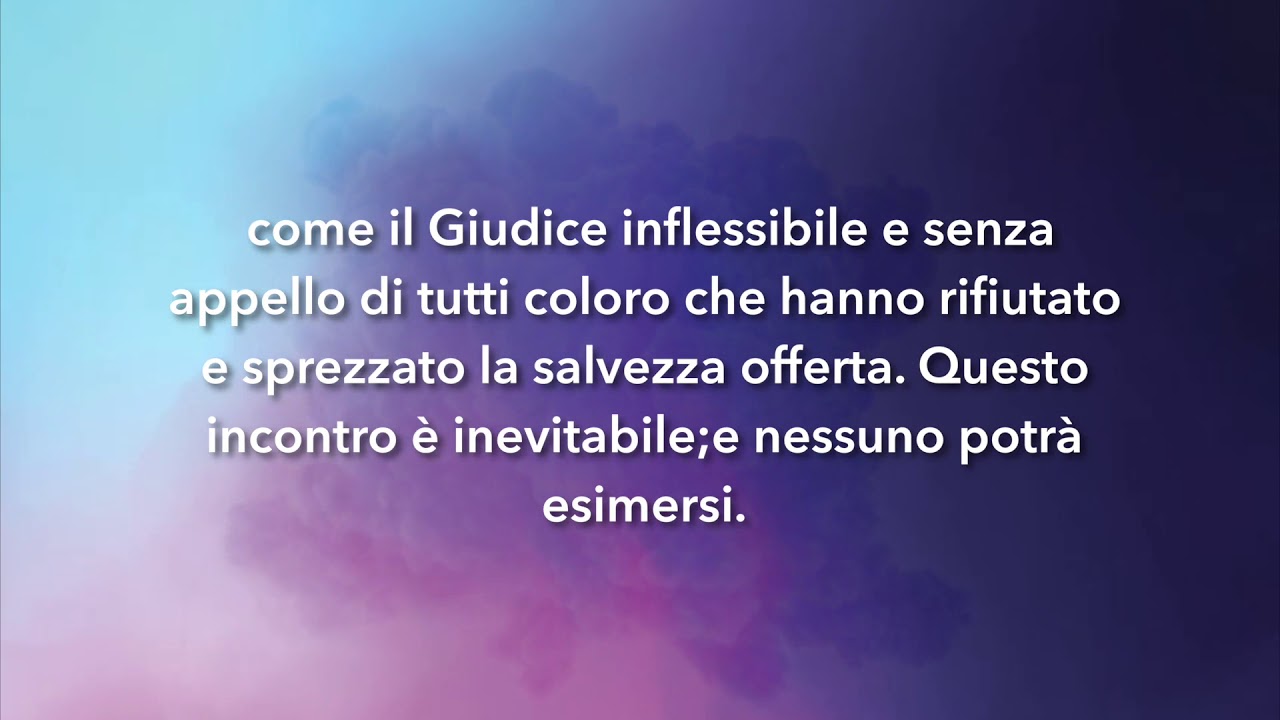 Meditazione Calendario"Parole di Vita" del 19 novembre 2019