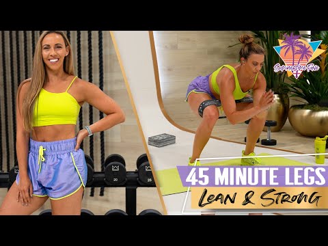 Sweaty Lean and Strong Legs Workout *EPIC CHALLENGE* | STF - Day 28