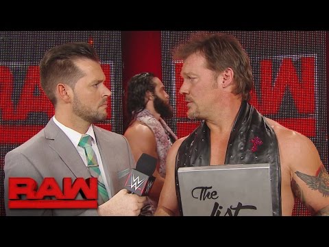 Chris Jericho puts Elias Samson on "The List": Raw, April 17, 2017