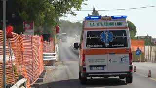 ambulanza-in-emergenza-bloccata-sul-viadotto-ad-ariano