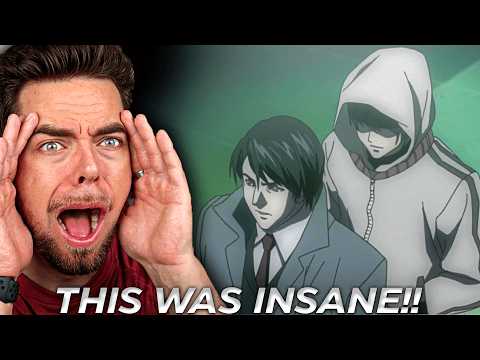 Light is playing 3D chess... DEATH NOTE S1 E5-E6 FULL REACTION