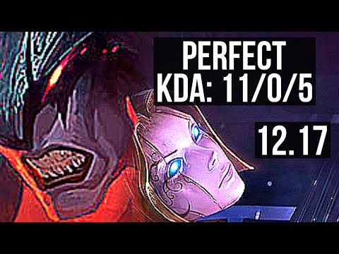 AATROX vs ORIANNA (MID) | 11/0/5, 2.9M mastery, 2400+ games, Legendary | EUW Master | 12.17