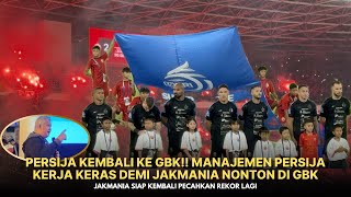 Download lagu FIXXX‼️PERSIJA BACK TO GBK, JAKMANIA READY TO BREAK ANOTHER RECORD mp3