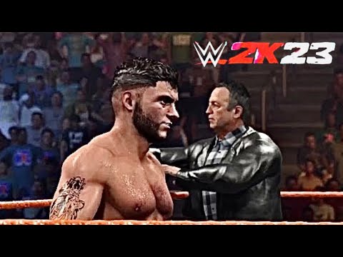 WWE 2K23 MyRISE Gameplay Walkthrough Part 9 FULL GAME (MJF) - No Commentary