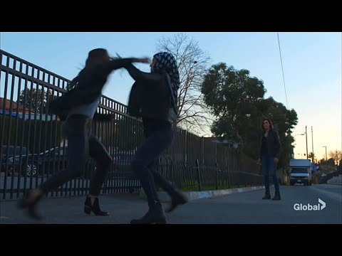NCIS: Los Angeles 11x19 | Agent Fatima Namazi vs Roxie Larian Fight Scene