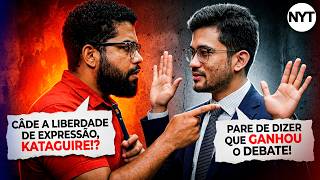 JONES MANOEL PERDE A LINHA APÓS SER PROCESSADO PELO KIM KATAGUIRI KKKK