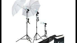Video thumbnail for LimoStudio Photography Lighting Kit Unboxing and Assembly by Chris Asipyan