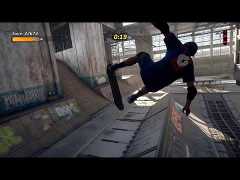 Tony Hawk's Pro Skater 1 + 2 Warehouse Demo Run