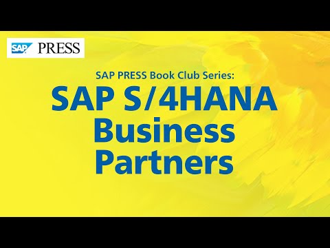 SAP S/4HANA Business Partners