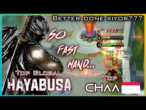 Ultra Fast hand!!! Better than Xiyor? - Top Global No. 1 Hayabusa Shigeo