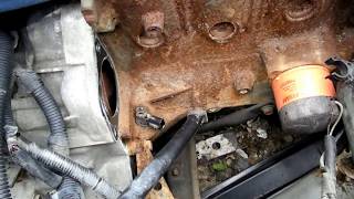 Crankshaft Position Sensor Removal
