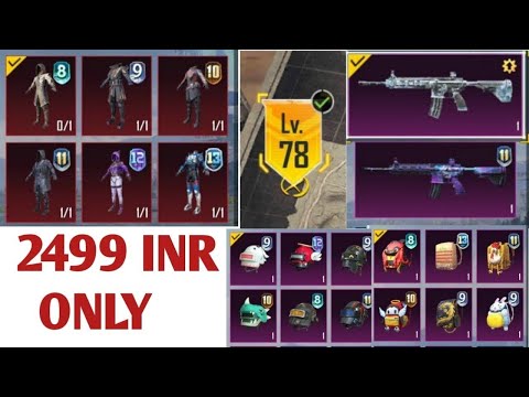 78 Level Account | M4 Glacier | S8 to S13 RP | Nibba Store 🇮🇳