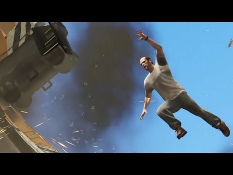 GTA V PS3 Gameplay / Walkthrough / Playthrough / 1080P Part 78 - Derailed