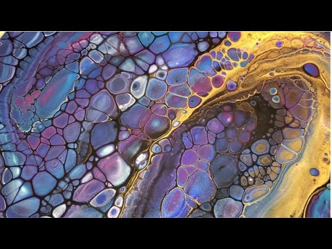 #306 - Beautiful Swipe | #Colourarte #PrizmPour #PrimaryElements #BloomSwipe #Bloom #Swipe