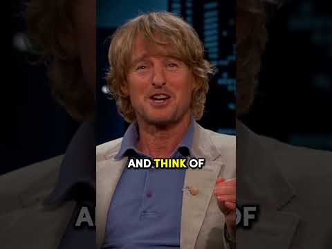 Owen Wilson Shows Magic Trick on Jimmy Kimmel