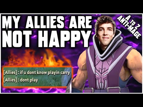 My Allies Are NOT HAPPY! - Grubby learns Dota 2 - A to Z Challenge - Anti-Mage