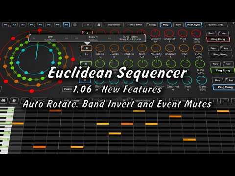 Euclidean Sequencer 1 06 - Auto Rotate