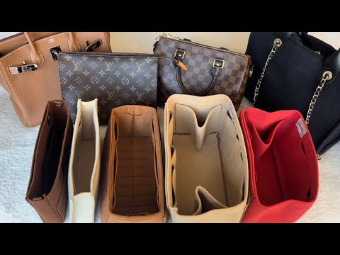 Comparing Hermès bag inserts