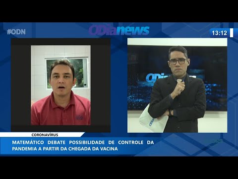 Matemático debate possibilidade de controle da pandemia com a chegada da vacina 19 01 2021