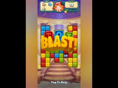 Toy Blast Level 7,750 Stage 1 to 8  Toy Blast Nivel 7,750 Etapa 1 al 8🦁