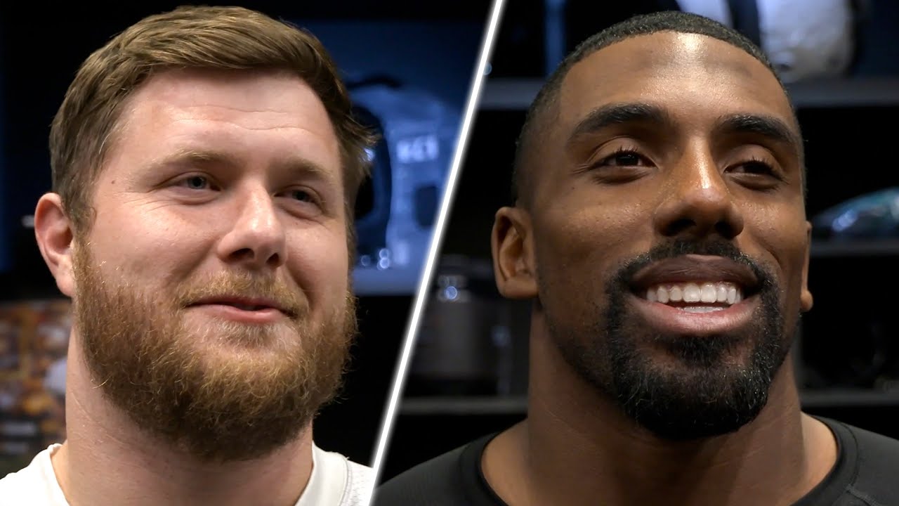 Kolton Miller and Thomas Booker IV Scrums | Week 15 vs. Eagles