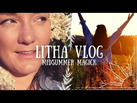 How to celebrate Litha | Summer Solstice Witch Vlog | Midsummer Magick