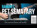 Ramones - Pet Sematary (como tocar - aula de ...