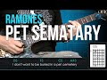 Ramones - Pet Sematary (como tocar - aula de ...