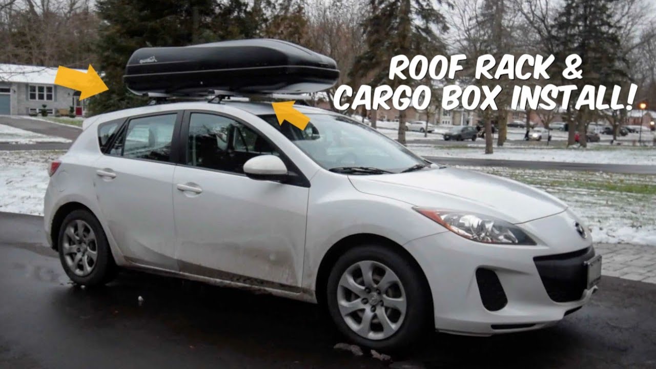 Watch video Going FULL MOM MODE! Mazda 3 Roof Rack Install! Now Going FULL MOM MODE! Mazda 3 Roof Rack Install!