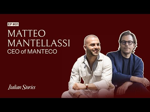 Matteo Mantellassi, CEO of Manteco - Italian textile excellence around the world 🧵🇮🇹