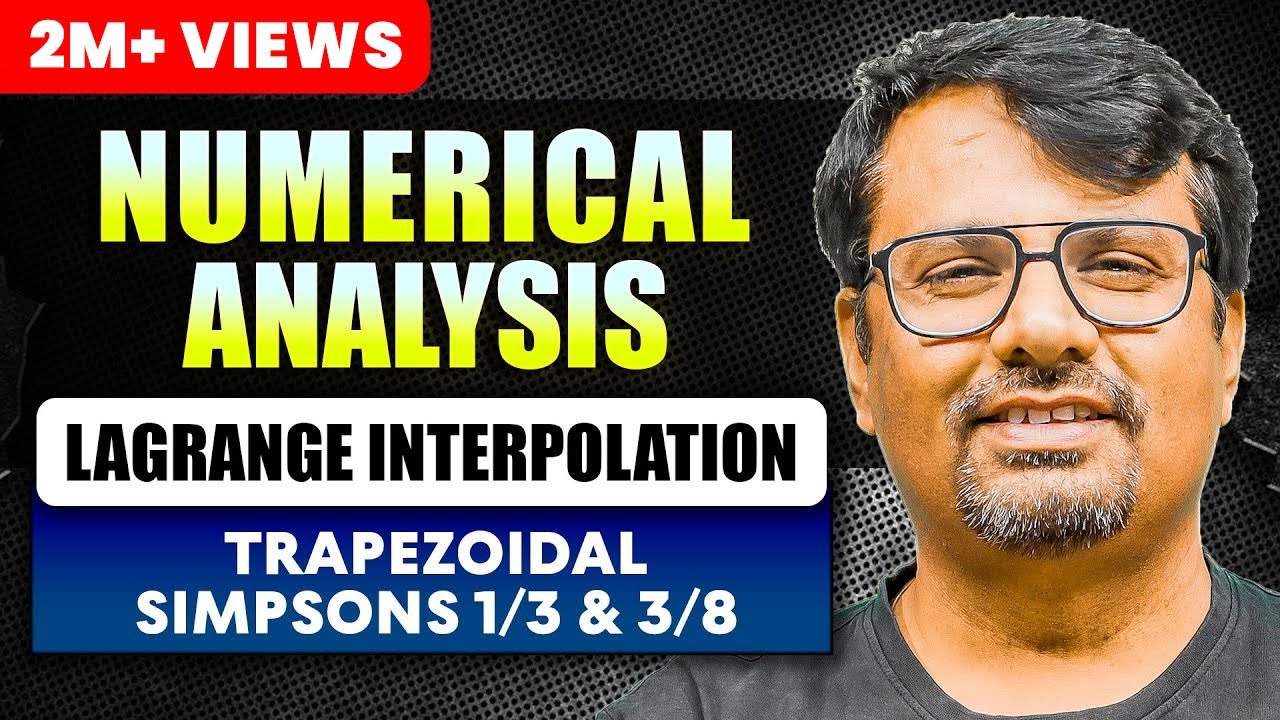Numerical Integration - Trapezoidal Rule, Simpsons 1/3 & 3/8 Rule