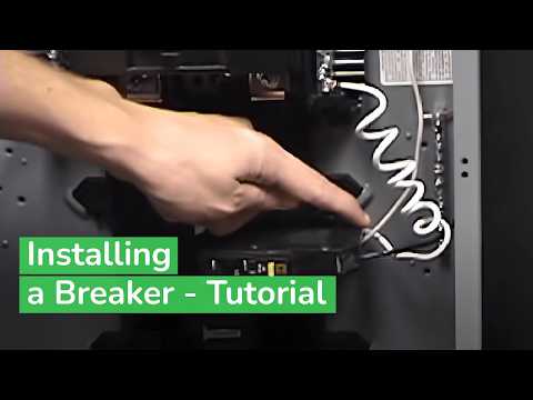Installing a GFI, AFCI, DF Breaker in QO or HOM load center | Schneider Electric Support