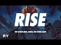 League of Legends - RISE (Lyrics) ft. The Glitch Mob, Mako, The Word Alive