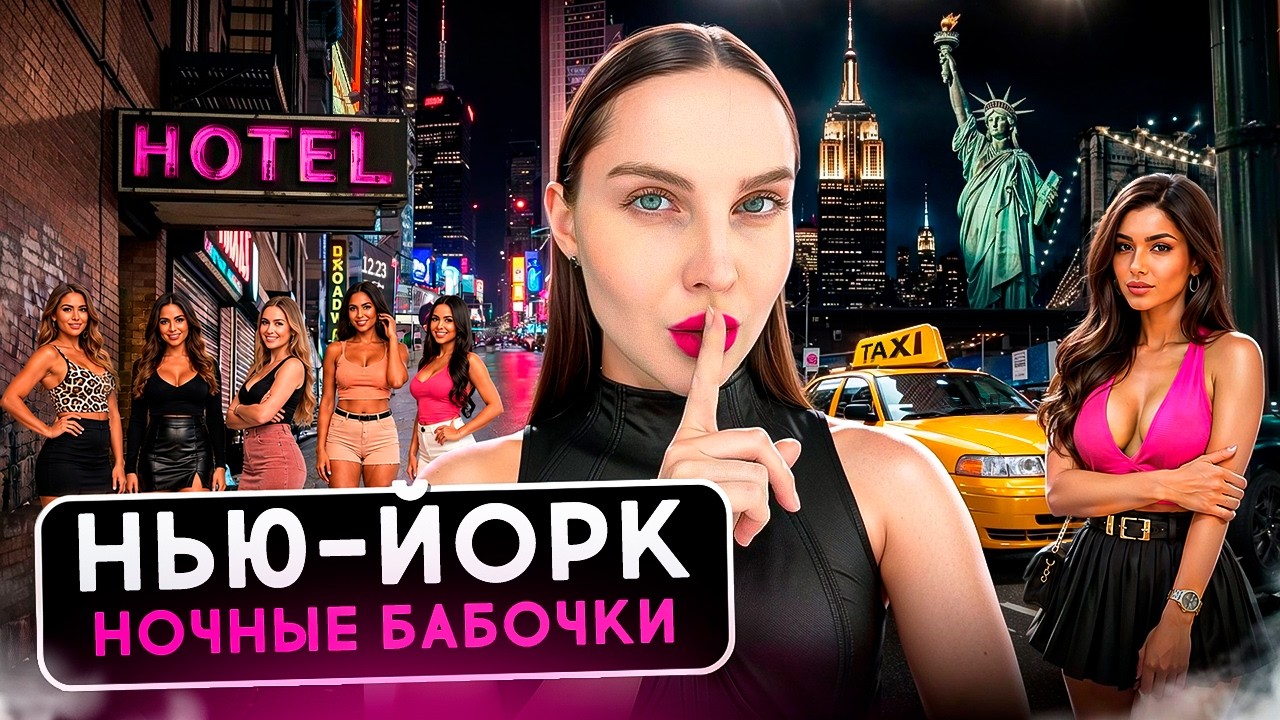 НЬЮ-ЙОРК: ночная жизнь, бабочки, банды