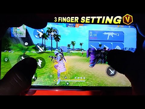 3 Finger Custom Hud Setting || Free Fire 3 Finger Settings || Free Fire Control Settings #yt2yt