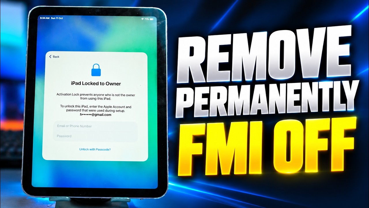 Unlock iPad Without Apple ID [ Remove Activation Lock 2026 ] FMI OFF