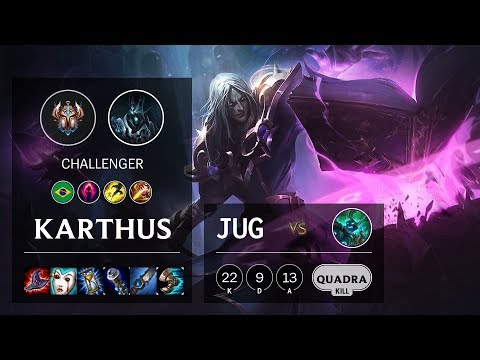 Karthus Jungle vs Hecarim - BR Challenger Patch 10.6