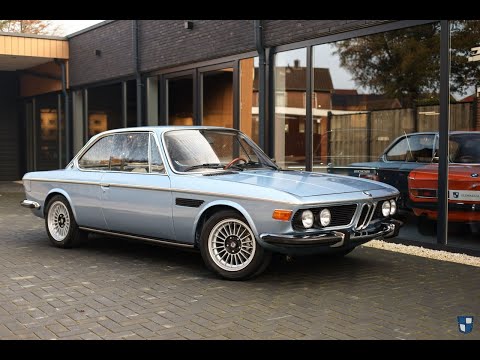 BMW 3.0 CSi - Fjord Blue, Marine Blue Leather - Oldenzaal Classics
