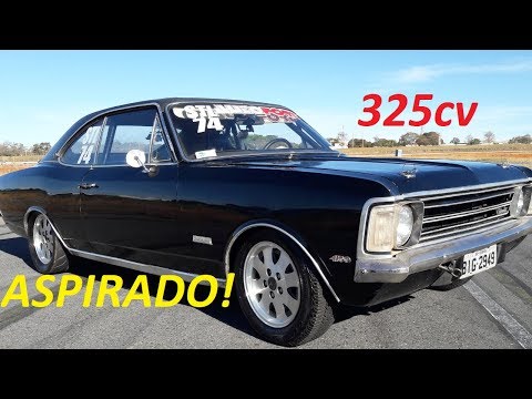 OPALA ASPIRADO 325CV COM APENAS UMA WEBER 40! 100% OLD SCHOOL