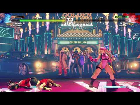Street Fighter 5 - Cammy(Gosain) vs Laura(Broupi)
