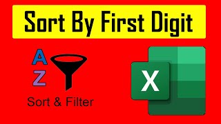 How to Sort Numbers By First Digit In Excel