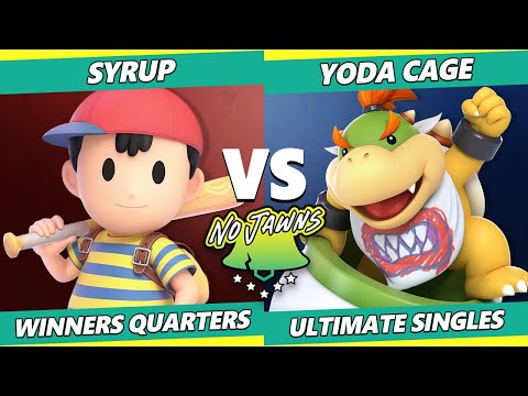 No Jawns 2 - Syrup (Ness) Vs. Yoda Cage (Bowser Jr) SSBU Ultimate Tournament