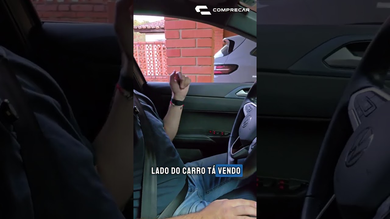 Como o sensor de estacionamento do VW Nivus Highline mostra um obstáculo na lateral se não há sensor