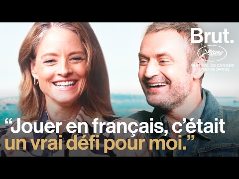 Jodie Foster x Augustin Trapenard: her first role in French