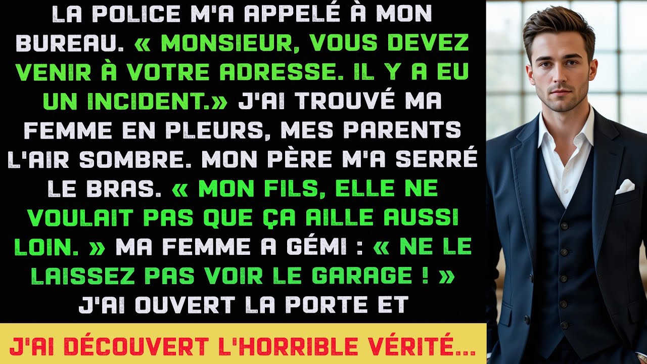 Parents et femme en pleurs. Le secret du garage m'a conduit à planifier une revanche parfaite.