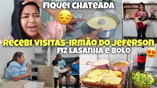 MEUS CUNHADOS VINHERAM NOS VISITAR😍 FIZ ALMOÇO CAPRICHADO - NAO DEU CERTO 😢 VLOG.